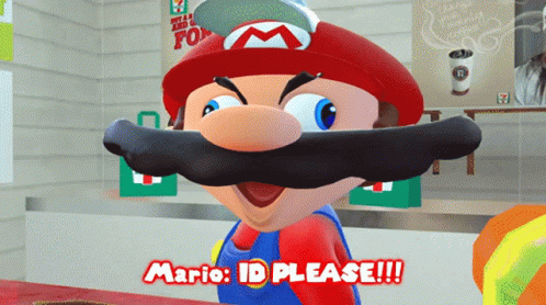 Smg4 Mario GIF - Smg4 Mario Id Please GIFs