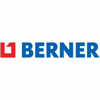 a poster for berner shows a person looking through a magnifying glass