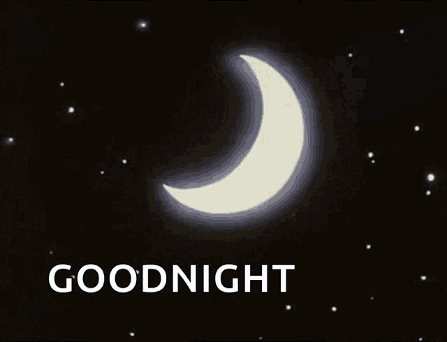 a picture of a shooting star and the words goodnight