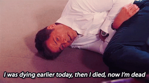 Parks And Recreation Im Dead GIF - Parks And Recreation Im Dead GIFs