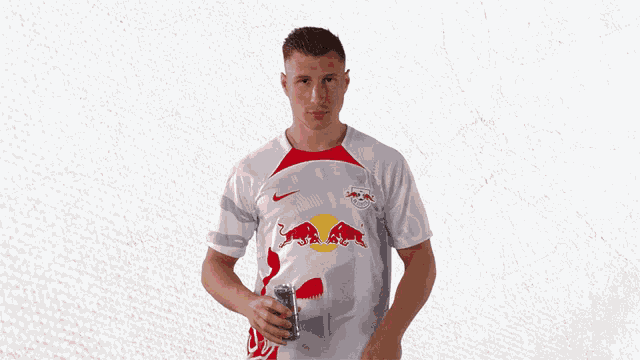Drinking Red Bull Willi Orban GIF