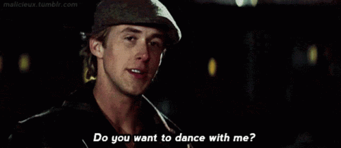 Do You Want To Dance With Me Sure GIF - Do You Want To Dance With Me Sure Smile GIFs