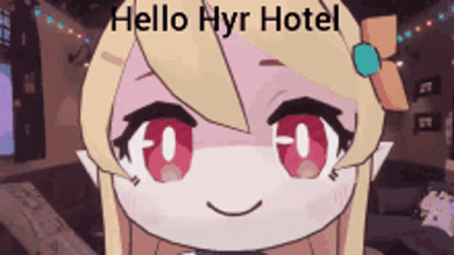Hello Hyr Hotel GIF - Hello Hyr Hotel Pomu GIFs