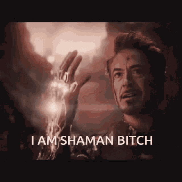 Thanos I Am Iron Man GIF - Thanos I Am Iron Man I Am Shaman GIFs