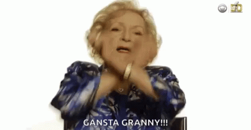 Gangster Granny Dab GIF - Gangster Granny Dab Pose GIFs