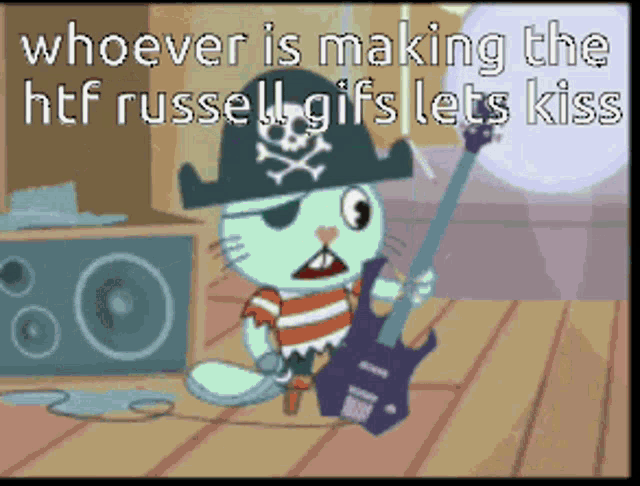 Russell Htf Happy Tree Friends GIF - Russell Htf Happy Tree Friends GIFs
