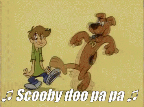 Shaggy Y Scooby Doo Bailando Pa Pa GIF - Scooby Doo Papa Bailando Fiesta GIFs