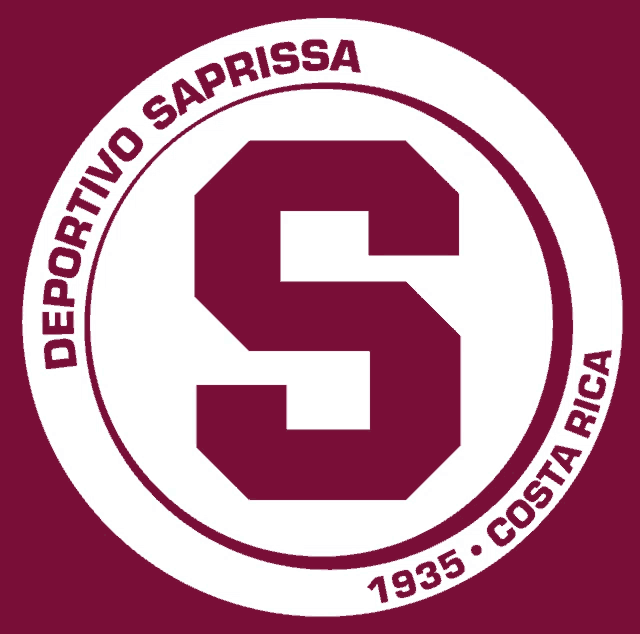a purple and white logo for deportivo saprisssa