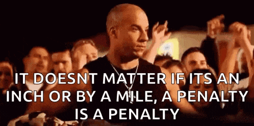a man is standing in front of a crowd of people and a quote from fast and furious .