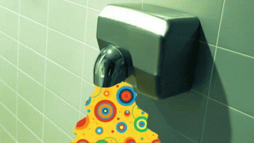 Colorful Hand Dryer GIF - Hand Dryer Dryer Colorful GIFs