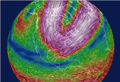 Polar Vortex In Color GIF - Weather Polarvortex Atmosphere GIFs