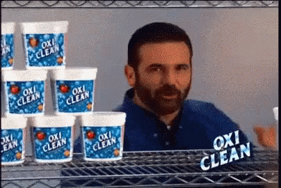 Billy Mays Oxi Clean GIF - Billy Mays Oxi Clean Wait Theres More GIFs