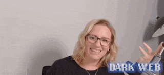 a woman wearing glasses says get it right