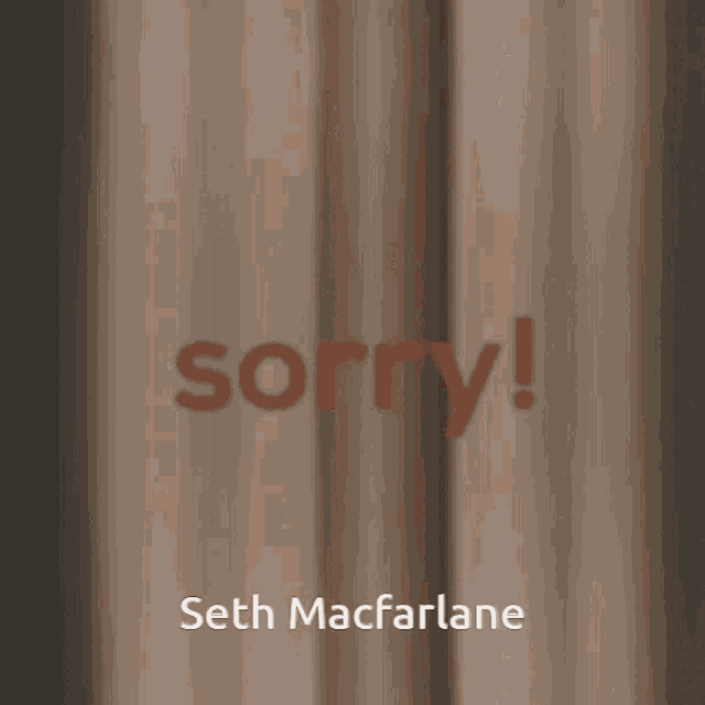 Seth Seth Macfarlane GIF - Seth Seth Macfarlane Family Guy GIFs