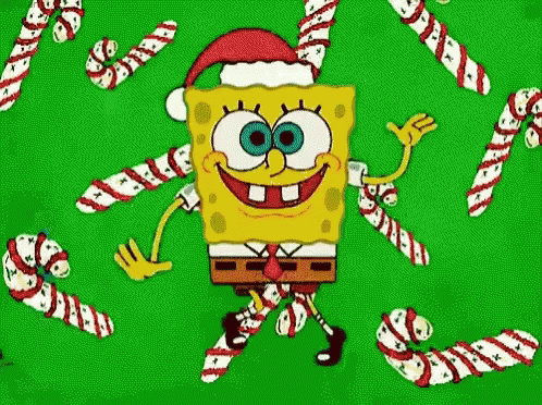 Christmas Excited GIF - Christmas Excited Spongebob GIFs