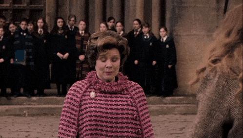 Dolores Jane Unbridge Harry Potter GIF - Dolores Jane Unbridge Harry Potter Order Of The Phoenix GIFs