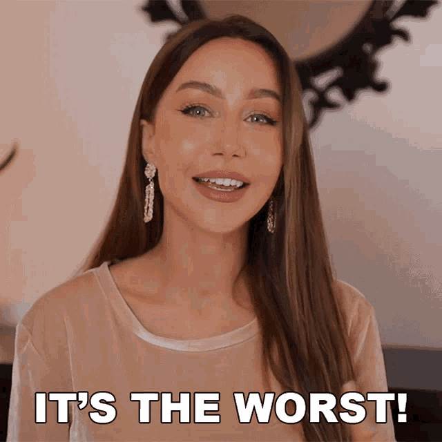 Its The Worst Coco Lili GIF - Its The Worst Coco Lili So Bad GIFs