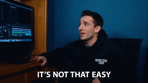 Its Not That Easy Anthony Mennella GIF - Its Not That Easy Anthony Mennella Culter35 GIFs