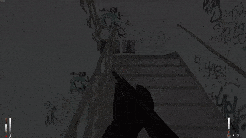 a screenshot of a video game shows a woman with blood coming out of her eyes