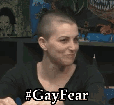 Gay Fear Sam De Leve GIF - Gay Fear Sam De Leve Tempting Fate GIFs
