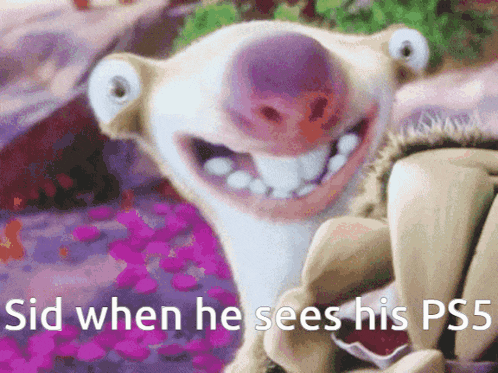 a picture of sid from the movie ice age