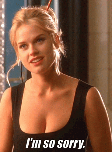 Alice Eve Sorry GIF - Alice Eve Sorry Cleavage GIFs