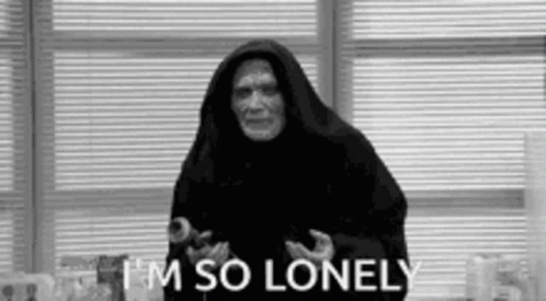 Black And White Lonely GIF - Black And White Lonely Im So Lonely GIFs