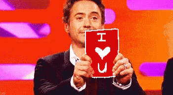 Robert Downey Jr I Love You GIF - Robert Downey Jr I Love You Thumbs Up GIFs