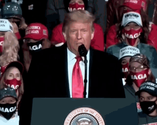 Donald Trump Campaign Rally GIF - Donald Trump Campaign Rally Potus GIFs