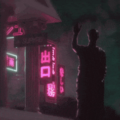 a statue is standing in front of a building with a sign that says supyrb