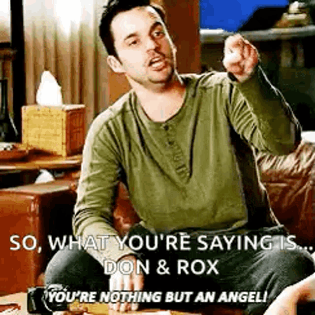 Compliments New Girl GIF - Compliments New Girl Angel GIFs