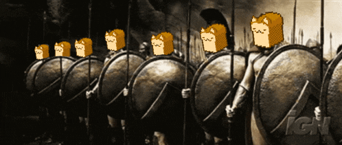 a row of soldiers with a ign logo in the bottom right