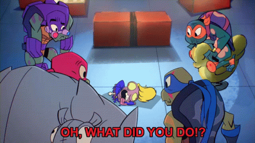 Rise Of The Tmnt Raphael GIF - Rise Of The Tmnt Raphael Oh What Did You Do GIFs
