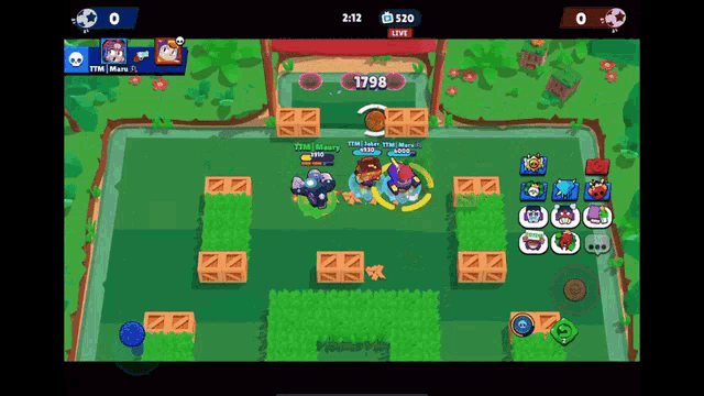a screenshot of a video game with a score of 1798 in the upper right corner
