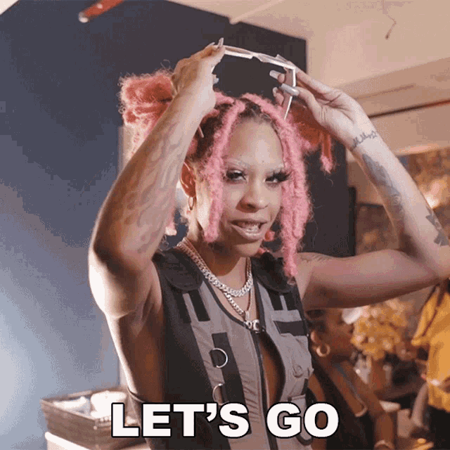 Lets Go Rico Nasty GIF - Lets Go Rico Nasty Lets Get Started GIFs