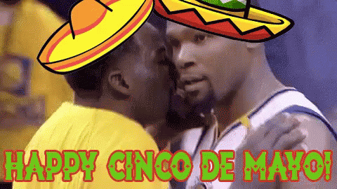 Happy Cinco De Mayo GIF - Cinco De Mayo Kevin Durant Draymond Green GIFs