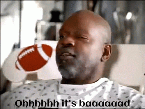 Emmitt Smith Just For Men GIF - Emmitt Smith Just For Men Oh Its Bad GIFs