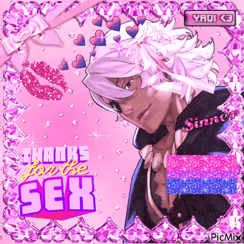 a picture of a man with the words " thanks for the sex " on the bottom