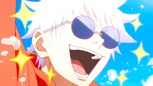 a cartoon character wearing sunglasses and a red shirt