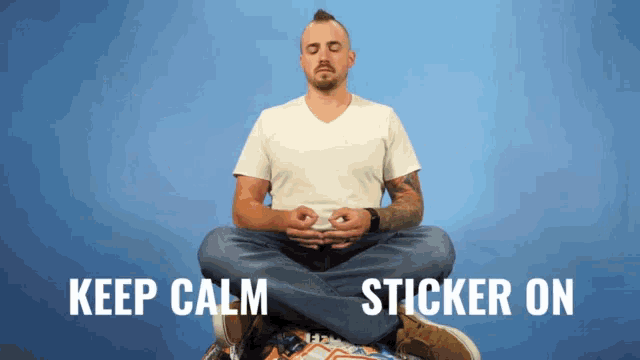 Good Times Keep Calm GIF