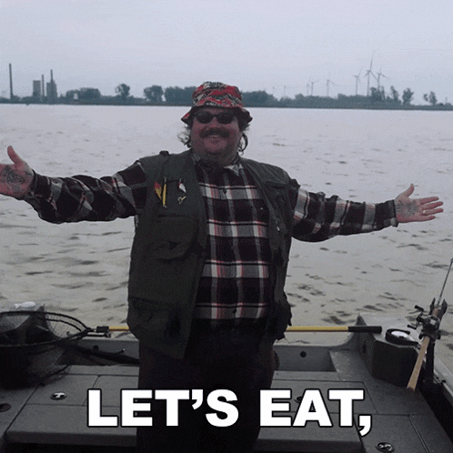 Let'S Eat Baby Matty Matheson GIF - Let'S Eat Baby Matty Matheson Packed Up GIFs