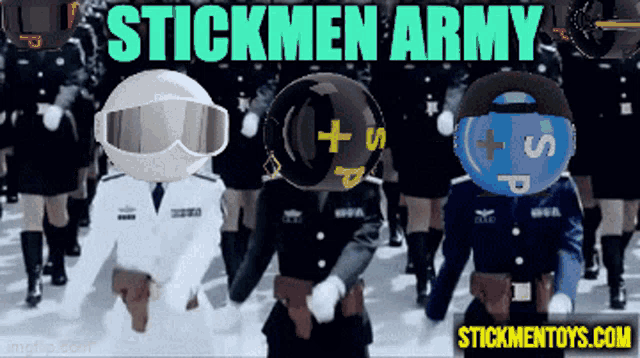 Stickmen Toys Stickmen Army GIF - Stickmen Toys Stickmen Army Stickmen GIFs