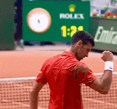 Novak Djokovic Fist Pump GIF - Novak Djokovic Fist Pump Tennis GIFs
