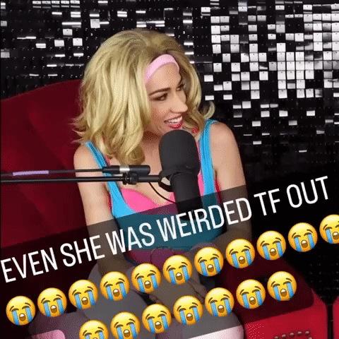 Colleen Ballinger Even She Was Weirded Tf Out GIF - Colleen Ballinger Even She Was Weirded Tf Out GIFs