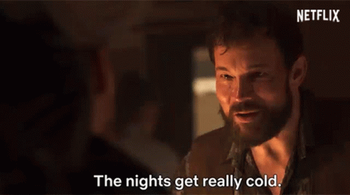 The Nights Get Really Cold Red Dot GIF - The Nights Get Really Cold Red Dot Enjoying GIFs