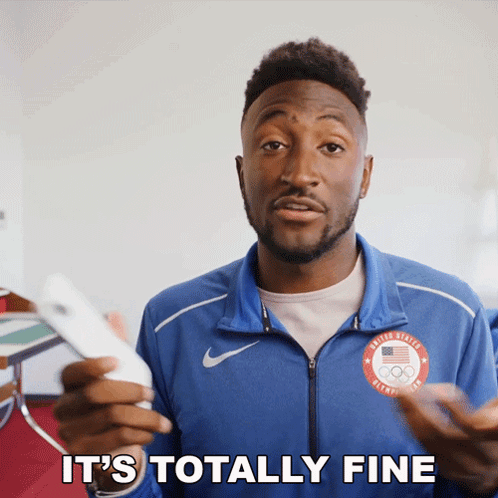 It'S Totally Fine Marques Brownlee GIF - It'S Totally Fine Marques Brownlee It'S Perfectly Okay GIFs