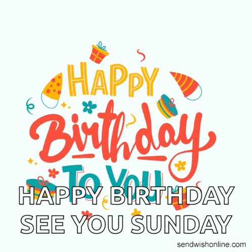 a birthday card that says happy birthday to you