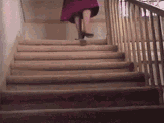 Old Lady Fall GIF - Old Lady Fall Stairs GIFs