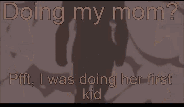 a picture of bardock from dragon ball z with the caption doing my mom