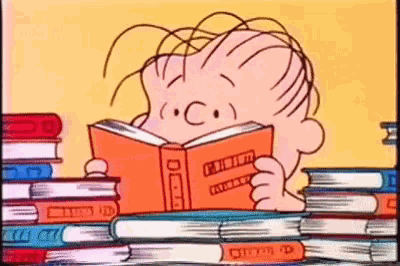 Peanuts Book GIF - Peanuts Book Report GIFs